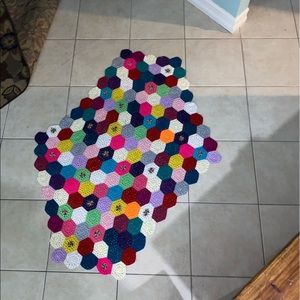 Afghan multiple colors 4ft by 5ft